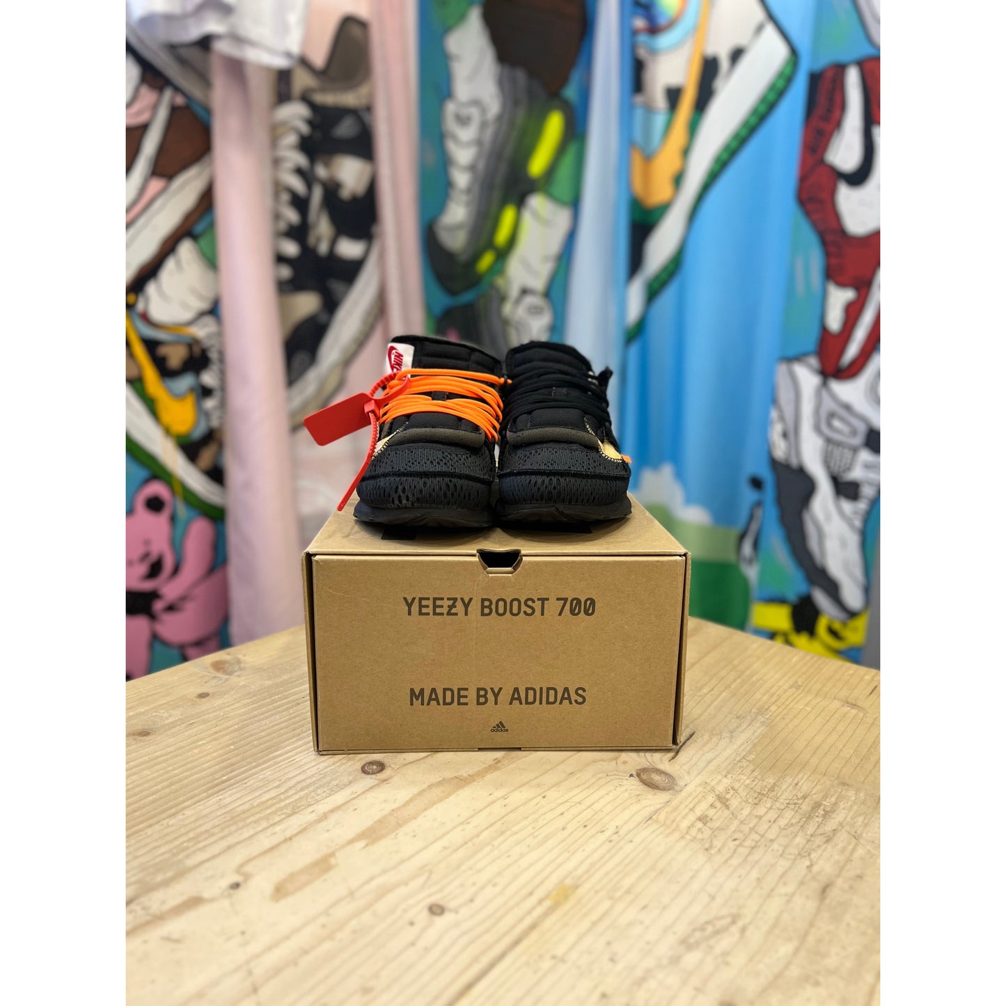 Nike X Off White Presto Black UK 9