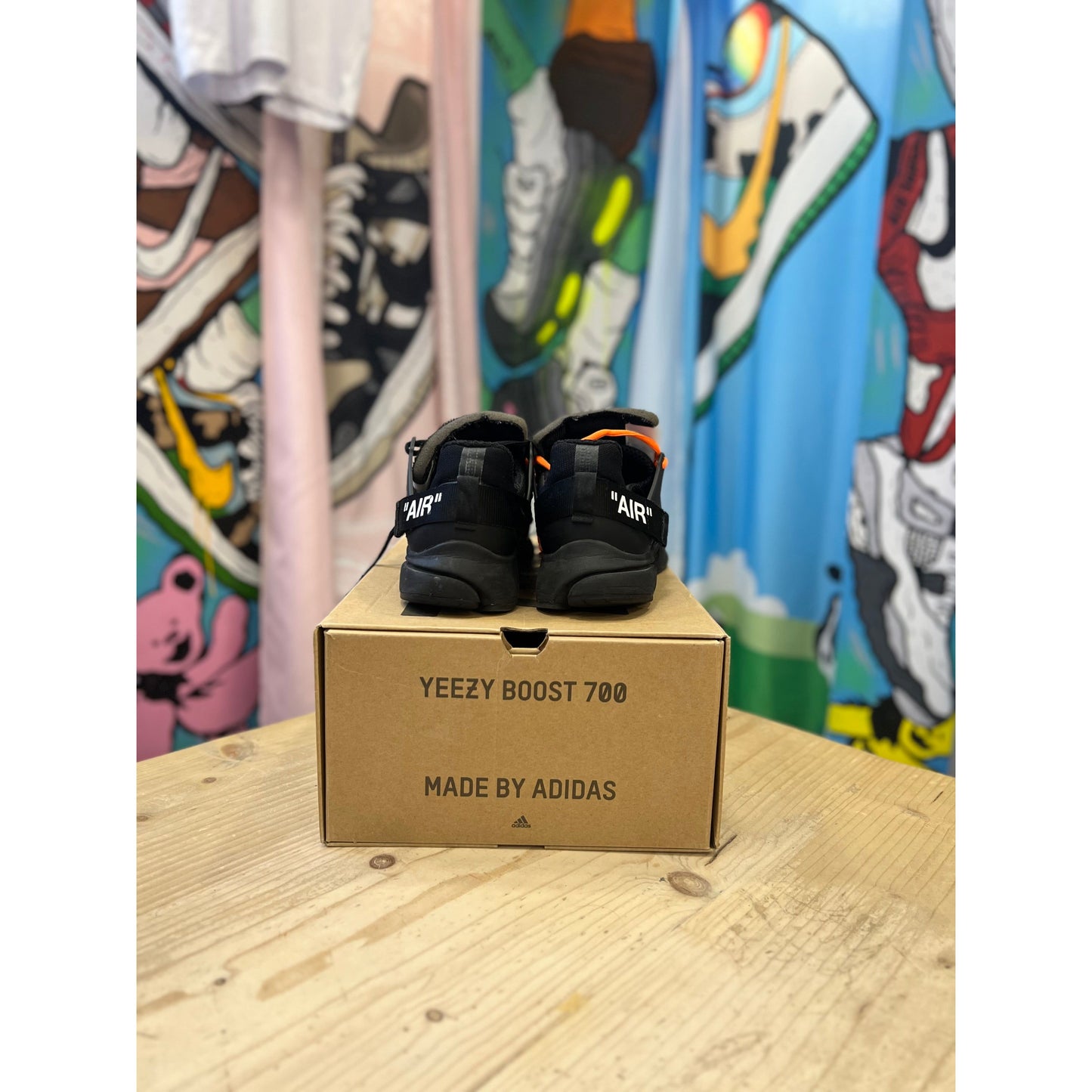 Nike X Off White Presto Black UK 9