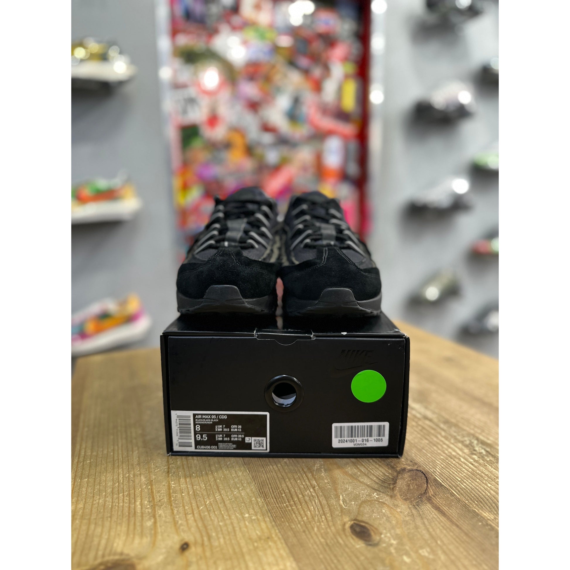 Nike Air Max 95 CDG Black UK 7 by Nike in Uncategorized. Available at KershKicks for £350.00. A must-have for fans of Nike looking to elevate their style with this Kershkicked.