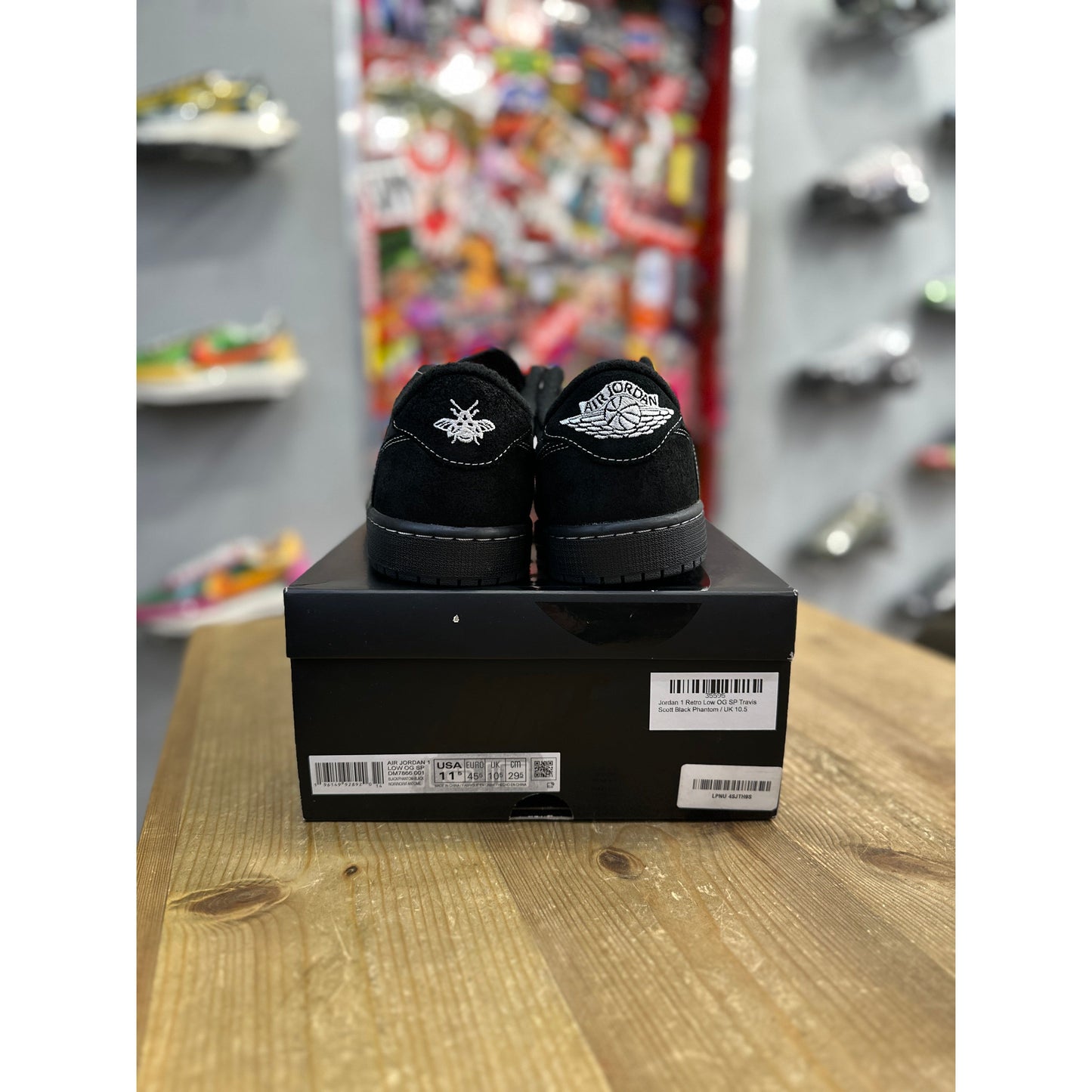 Jordan 1 Retro Low OG SP Travis Scott Black Phantom UK 10.5 by Jordan's in Uncategorized. Available at KershKicks for £750.00. A must-have for fans of Jordan's looking to elevate their style with this Kershkicked.