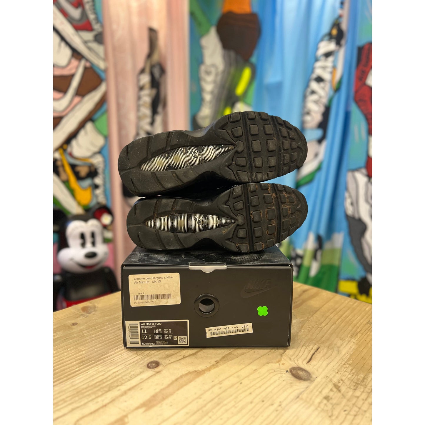 Air Max 95 CDG Black UK 10