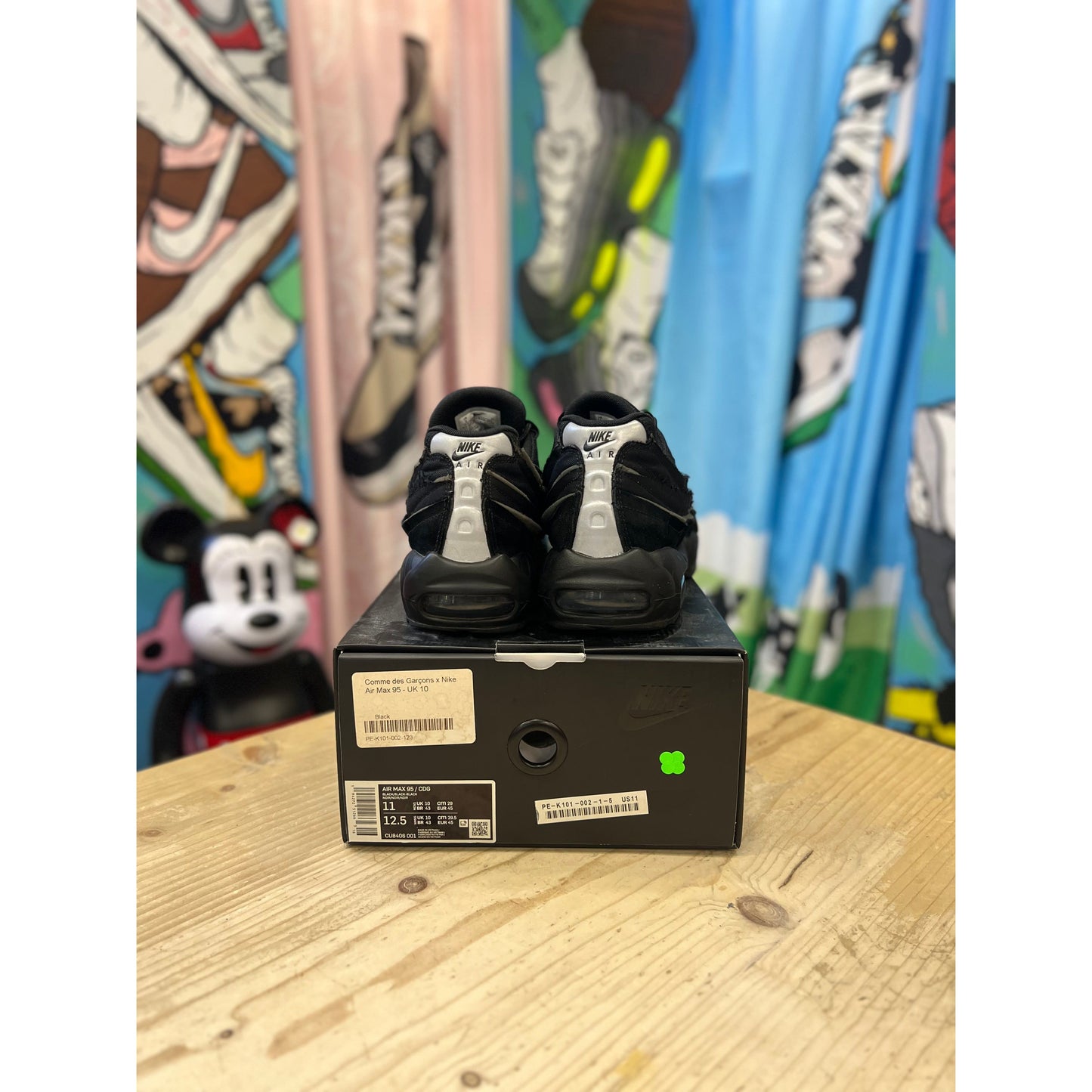 Air Max 95 CDG Black UK 10