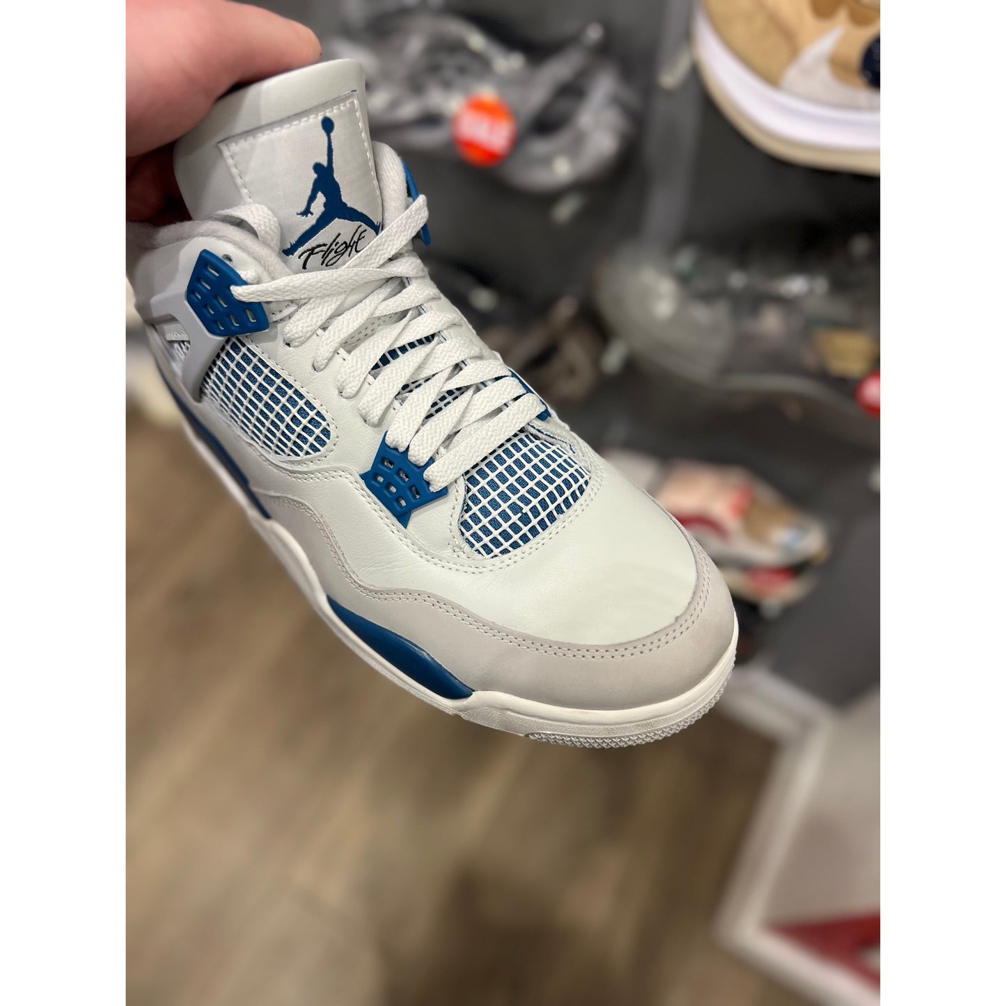 Jordan 4 Military Blue UK9.5