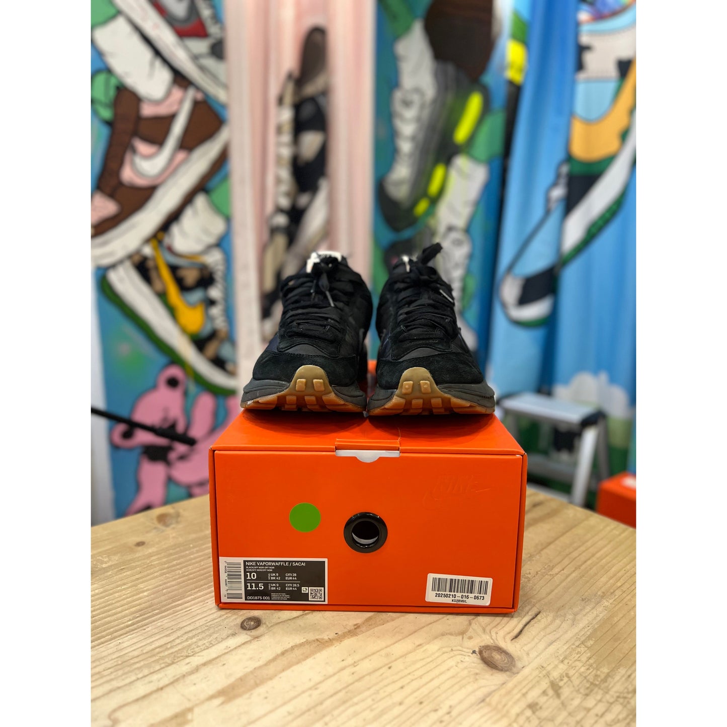 Nike Sacai Black Gum UK9