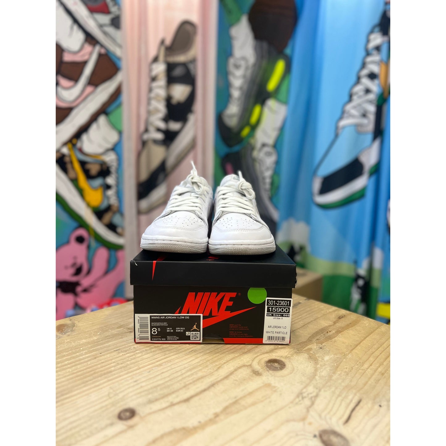 Jordan 1 Low Neutral Grey UK6