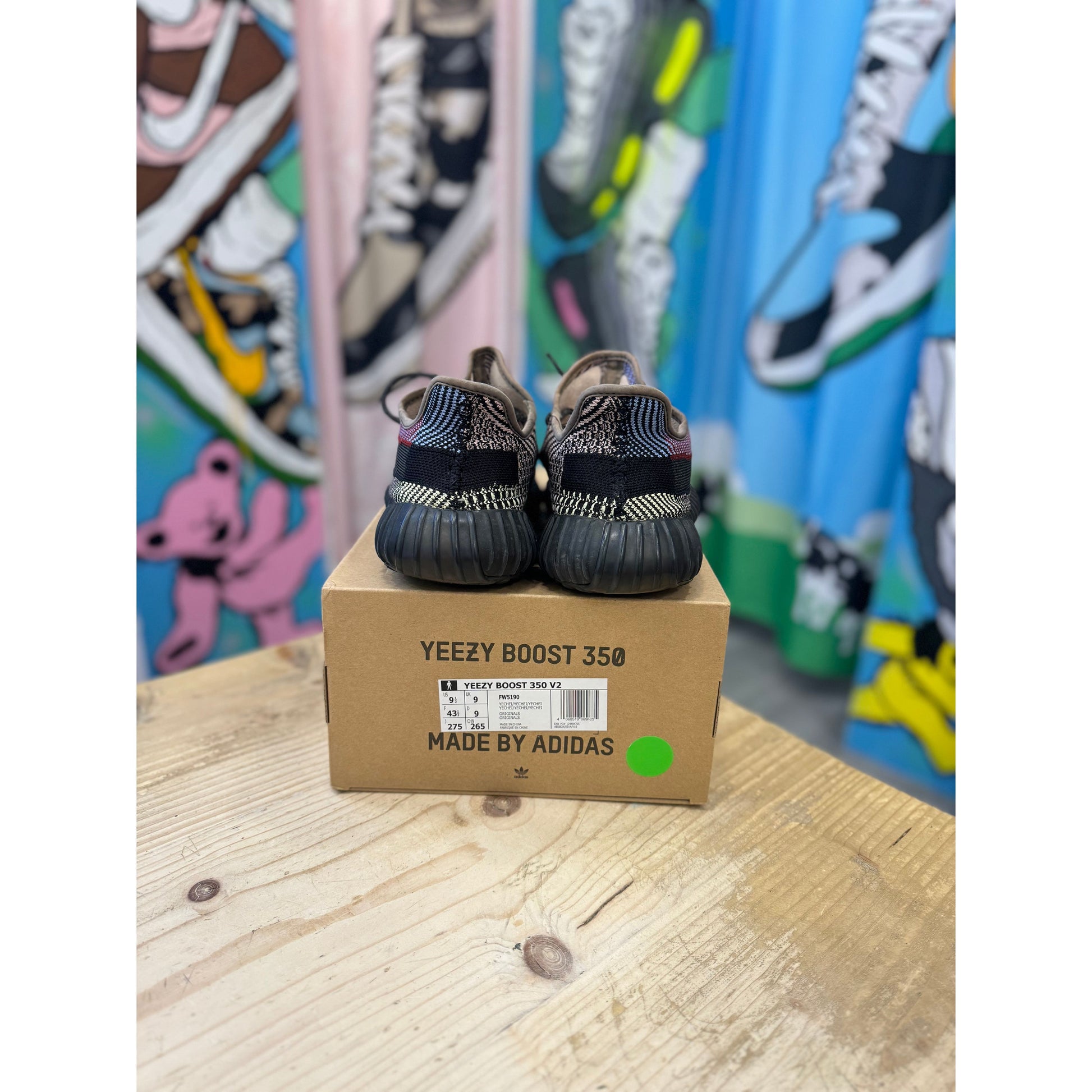 Yeezy 350 V2 Yecheil UK 9 by Yeezy in Shoes. Available at KershKicks for £125.00. A must-have for fans of Yeezy looking to elevate their style with this Kershkicked.