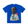 Travis Scott x McDonald's Action Figure Series III T-shirt Blue