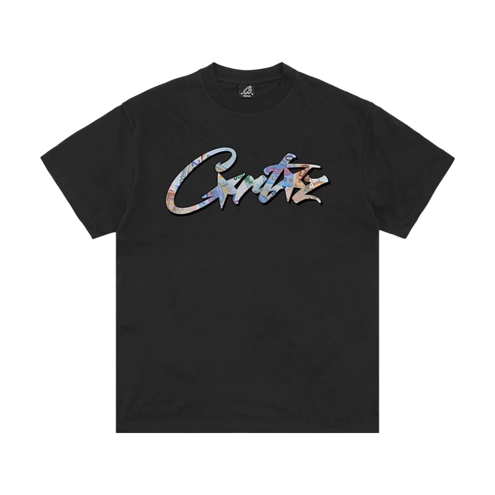 Corteiz Allstarz Euros Tee Black by Corteiz in Clothing. Available at KershKicks for £76.99. A must-have for fans of Corteiz looking to elevate their style with this T-Shirt.