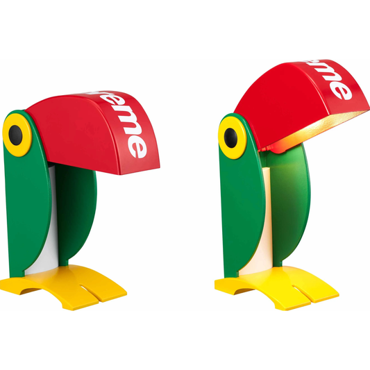 SUPREME®/LINEA ZERO TOUCAN LAMP by Supreme in Clothing Accessories. Available at KershKicks for £265.00. A must-have for fans of Supreme looking to elevate their style with this Accessories.