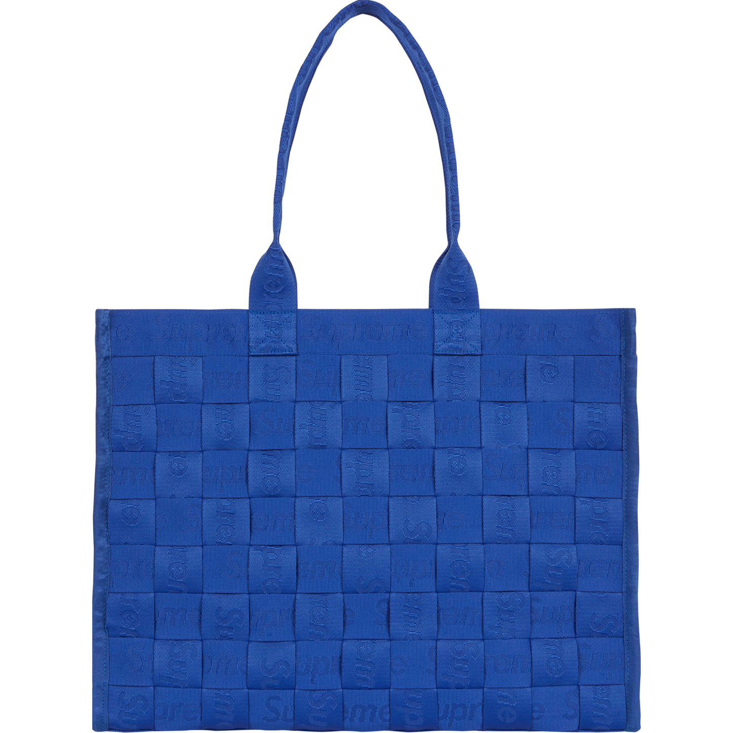 SUPREME WOVEN TOTE ROYAL