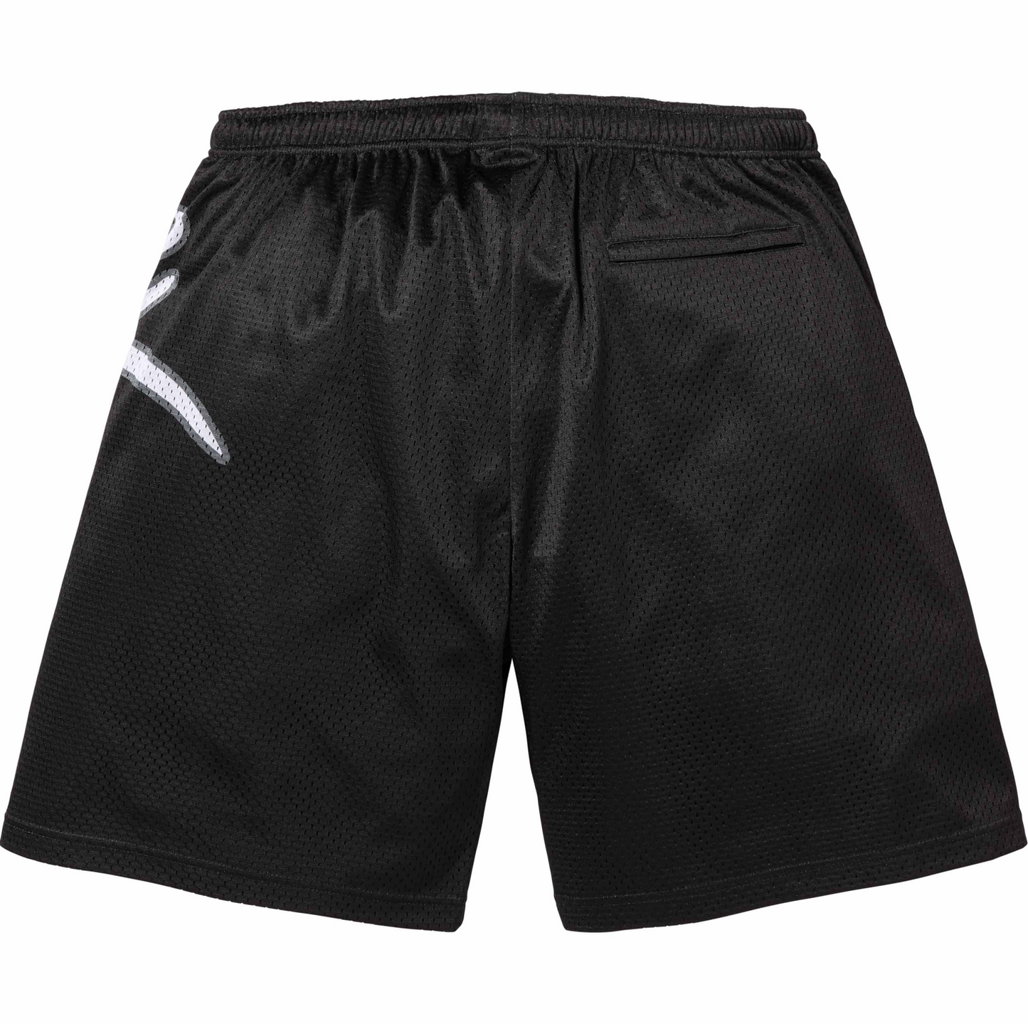 Supreme Big Script Mesh Short Black