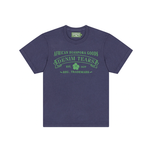 Denim Tears ADG Tee Purple by Denim Tears in Uncategorized. Available at KershKicks for £68.00. A must-have for fans of Denim Tears looking to elevate their style with this T-Shirt.