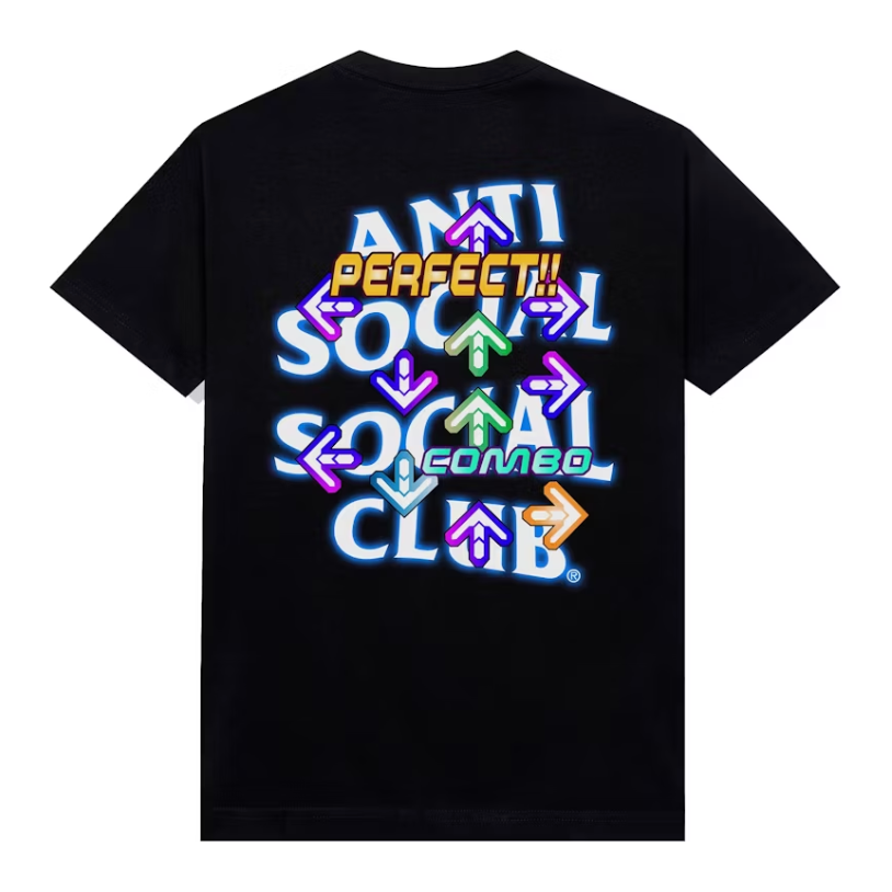 Anti Social Social Club Butterfly Tee Black