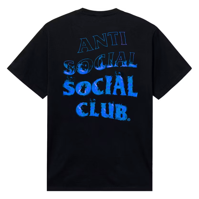Anti Social Social Club A Fire Inside Tee (FW23) Black