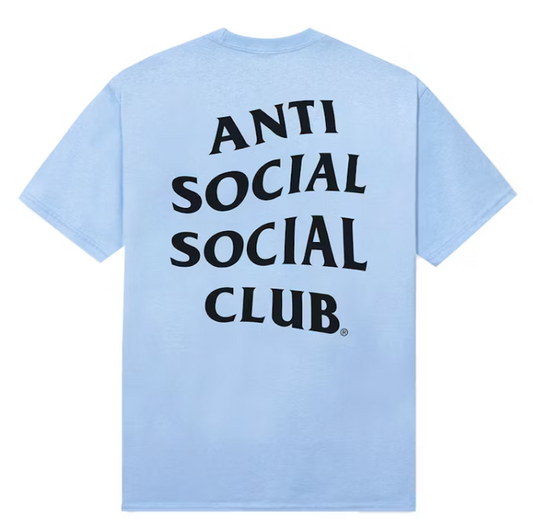 Anti Social Social Club Mind Game Tee Blue by Anti Social Social Club in Uncategorized. Available at KershKicks for £65.00. A must-have for fans of Anti Social Social Club looking to elevate their style with this T-Shirt.