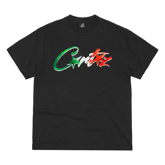 Corteiz Allstartz Italia Tee Black by Corteiz in Uncategorized. Available at KershKicks for £85.00. A must-have for fans of Corteiz looking to elevate their style with this T-Shirt.