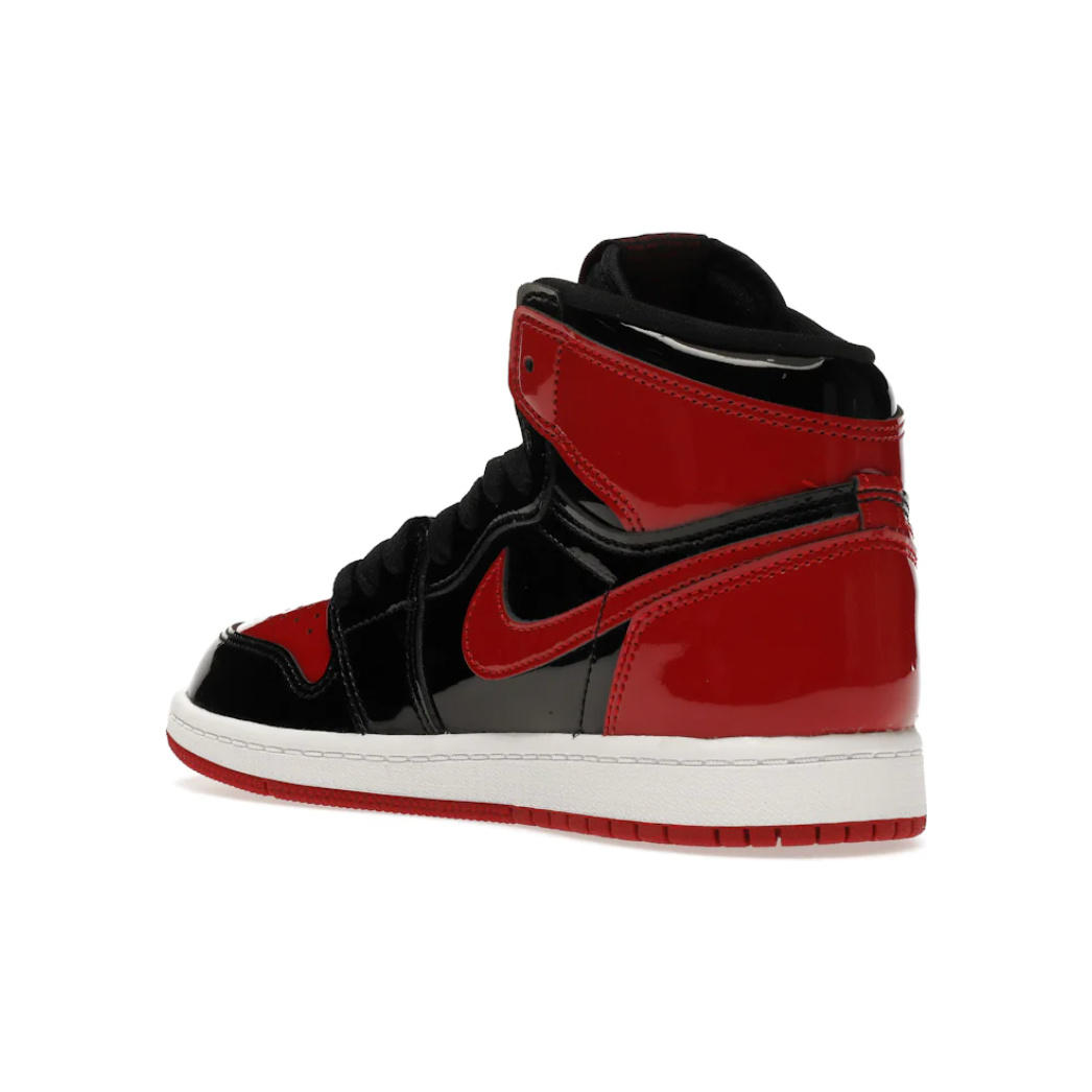 Air Jordan 1 High Patent Bred (PS)