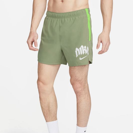 Nike Dri-FIT Run Division Challenger 13cm Running Shorts 'Oil Green'