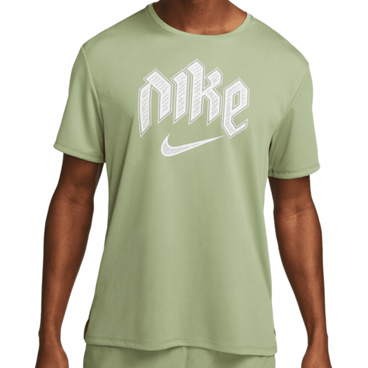 Nike Run Division Challenger Miler T-Shirt 'Oil Green'