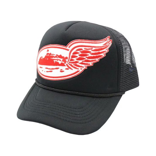 Corteiz Alcatraz Wing Trucker Hat Black/Red/White by Corteiz in . Available at KershKicks for £65.00. A must-have for fans of Corteiz looking to elevate their style with this Hats.