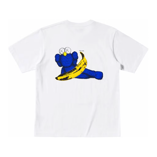 KAWS x Uniqlo Warhol UT Graphic Banana T-Shirt White