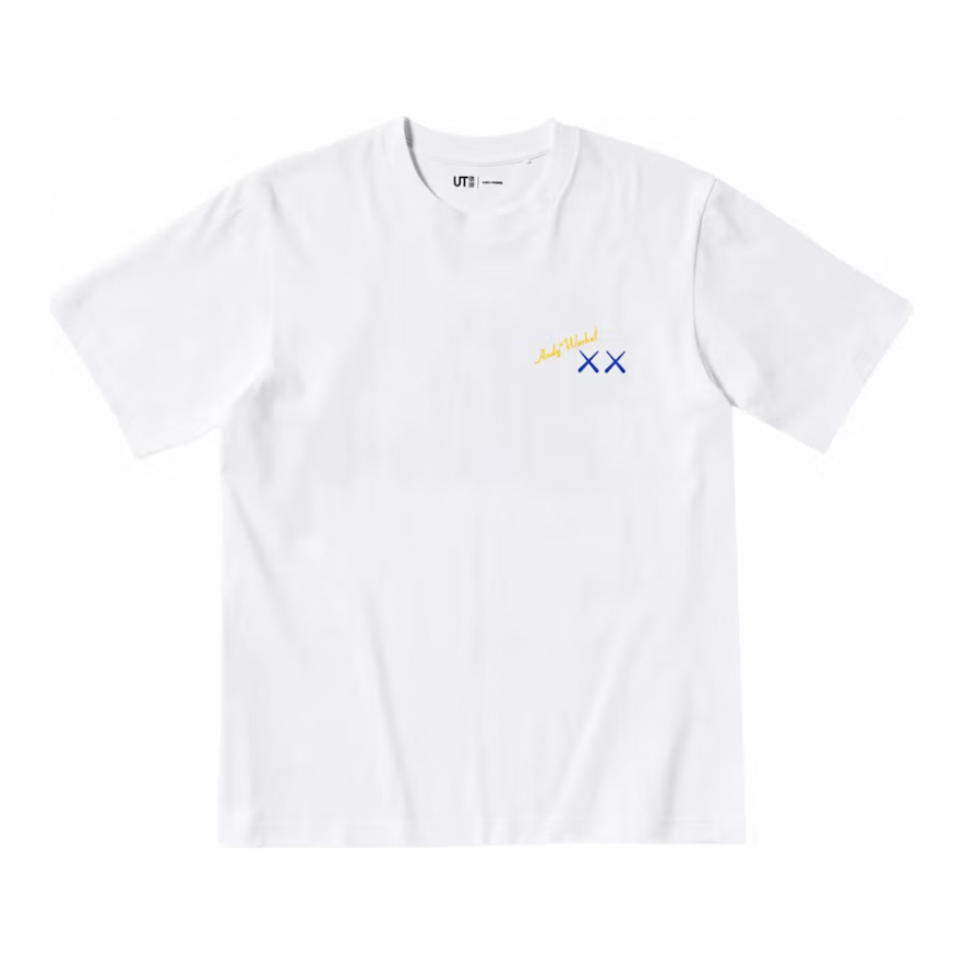 KAWS x Uniqlo Warhol UT Graphic Banana T-Shirt White