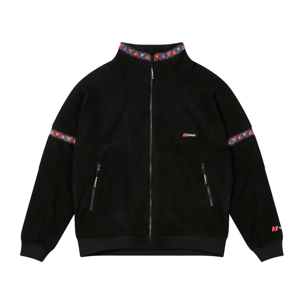 Palace Berghaus Fleece Black by Palace in . Available at KershKicks for £250.00. A must-have for fans of Palace looking to elevate their style with this Unclassified.