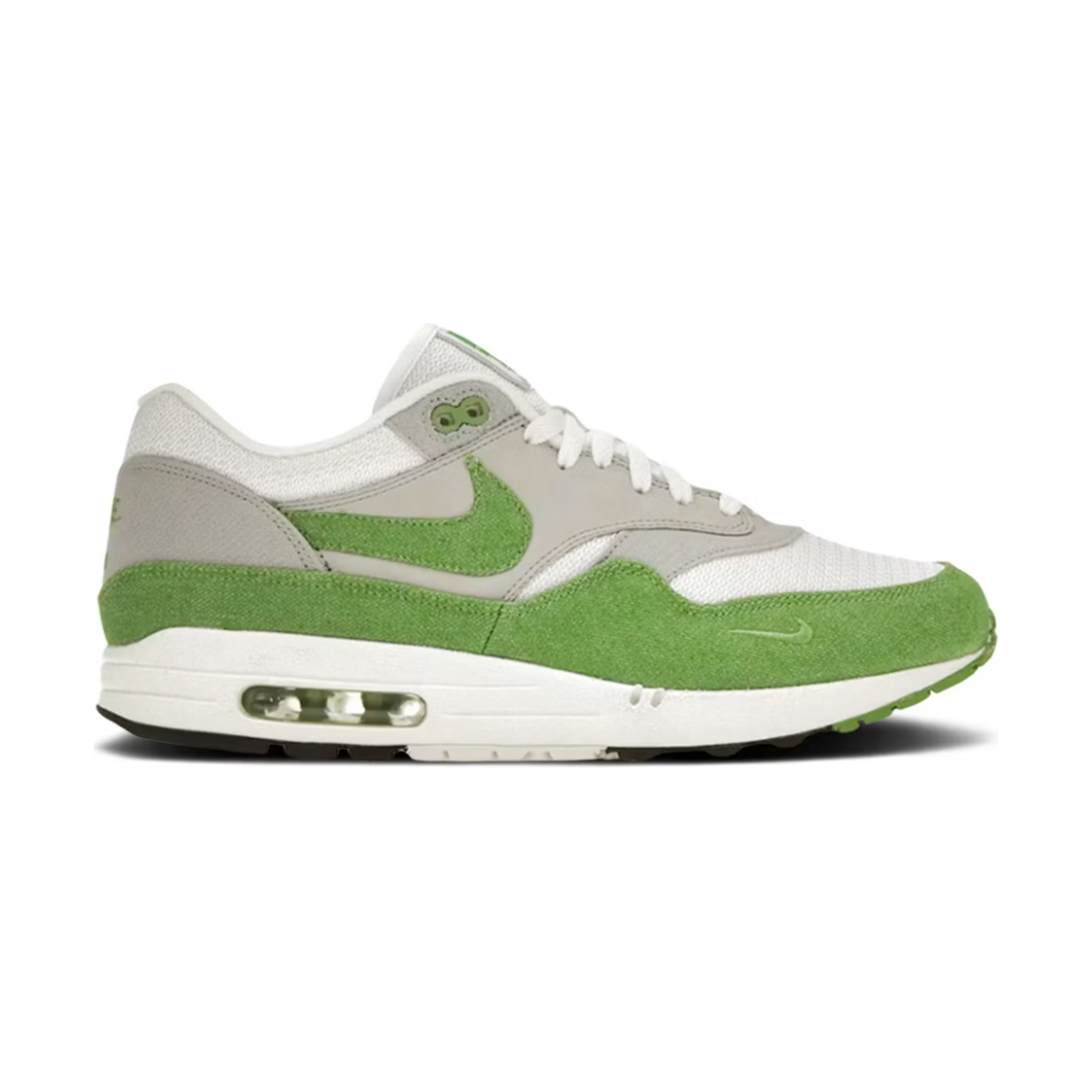 Nike Air Max 1 Patta 20th Anniversary Chlorophyll by Nike in Uncategorized. Available at KershKicks for £250.00. A must-have for fans of Nike looking to elevate their style with this Shoes.