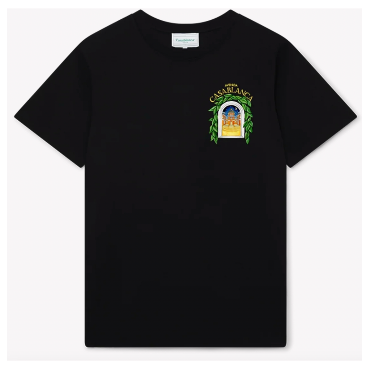 Casablanca Avenida T-Shirt Black