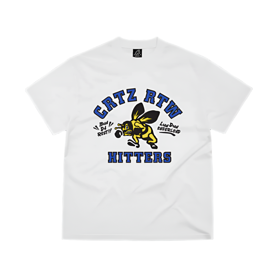 Corteiz The Hitters Tee White by Corteiz in Uncategorized. Available at KershKicks for £75.00. A must-have for fans of Corteiz looking to elevate their style with this T-Shirt.