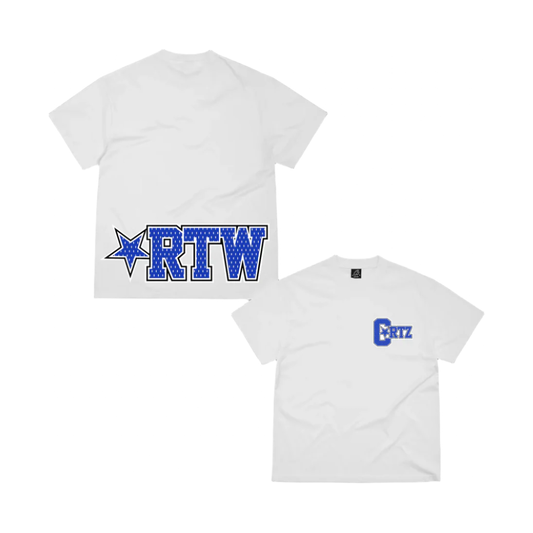 Corteiz Star Mesh Tee White/Blue by Corteiz in Uncategorized. Available at KershKicks for £75.00. A must-have for fans of Corteiz looking to elevate their style with this T-Shirt.