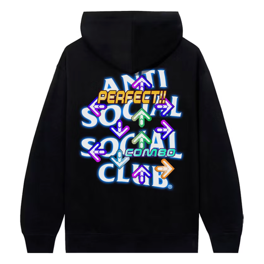 Anti Social Social Club Butterfly Hoodie Black