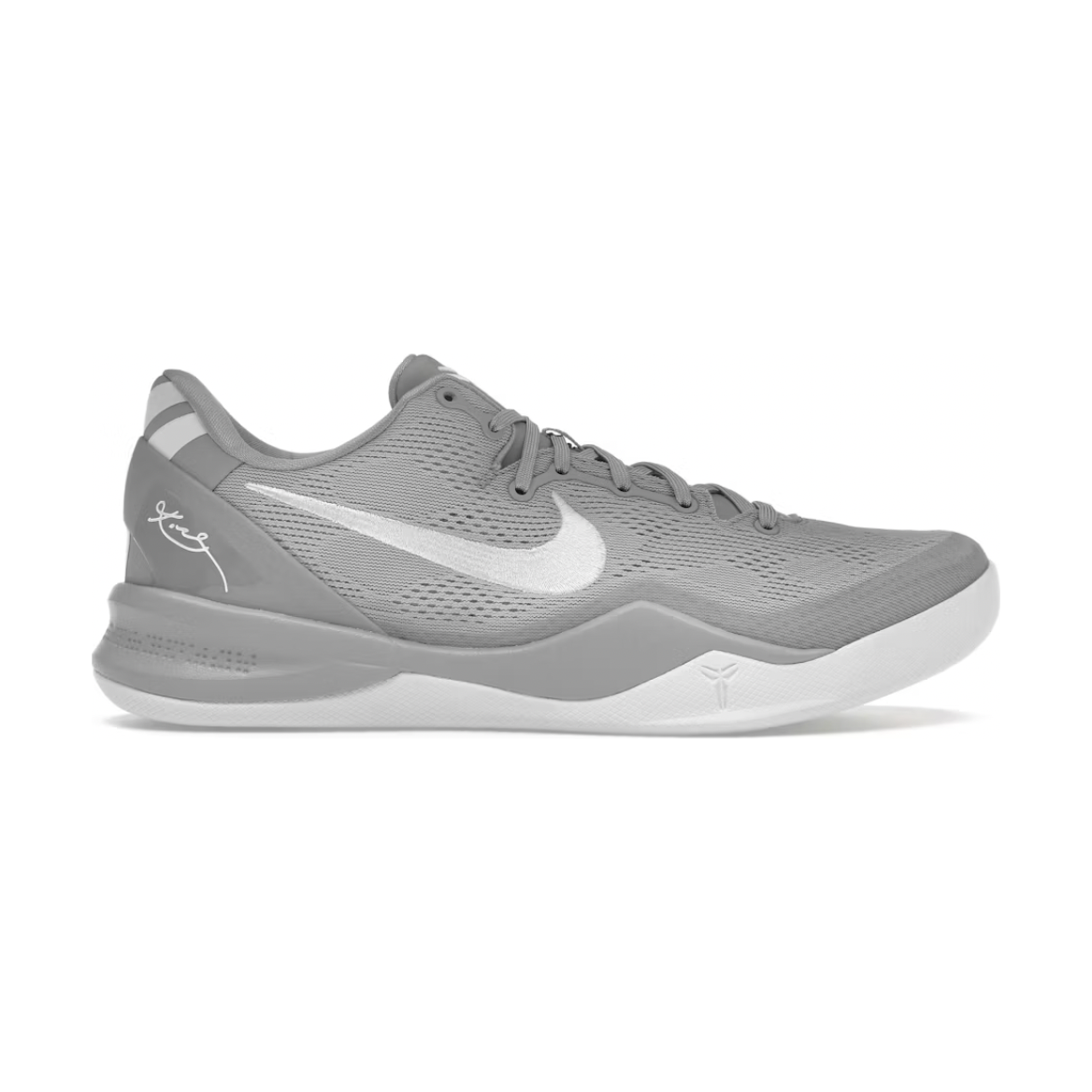 Nike Kobe 8 Protro Wolf Grey by Nike in . Available at KershKicks for £215.00. A must-have for fans of Nike looking to elevate their style with this Shoes.