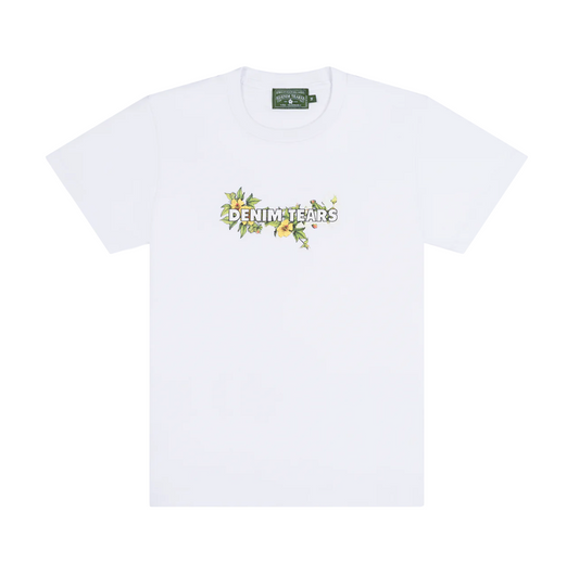 Denim Tears Logo Tee White