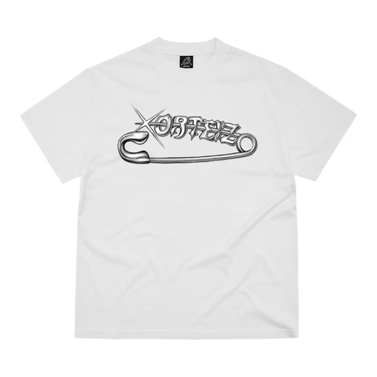 Corteiz Safety Pin Tee White