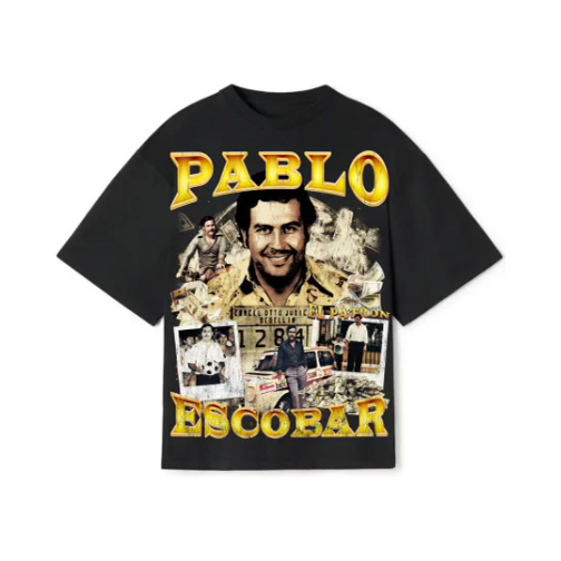 Stripteez Pablo Escobar Black Tee