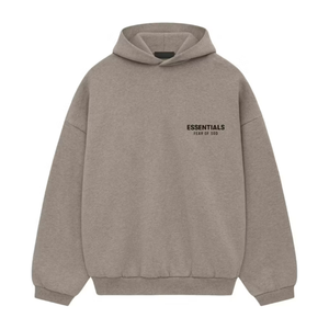 Essentials store gray hoodie