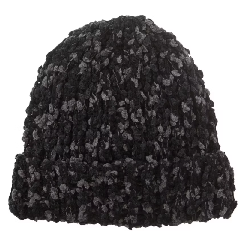 Supreme Chenille Beanie Black