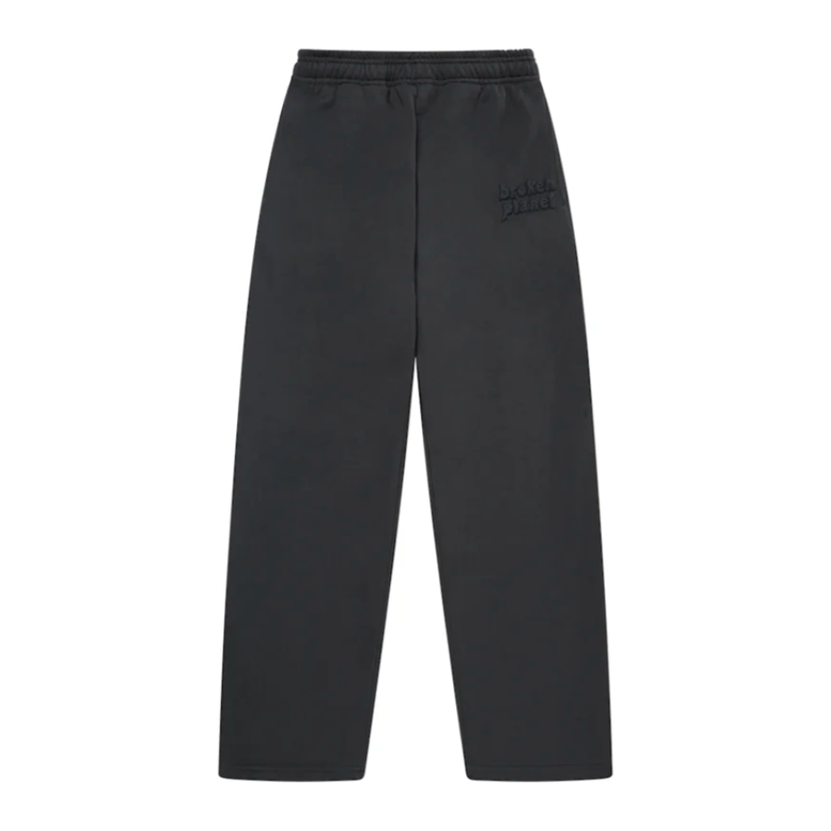 Broken Planet Market Stargazing Wide-Leg Sweatpants Soot Black