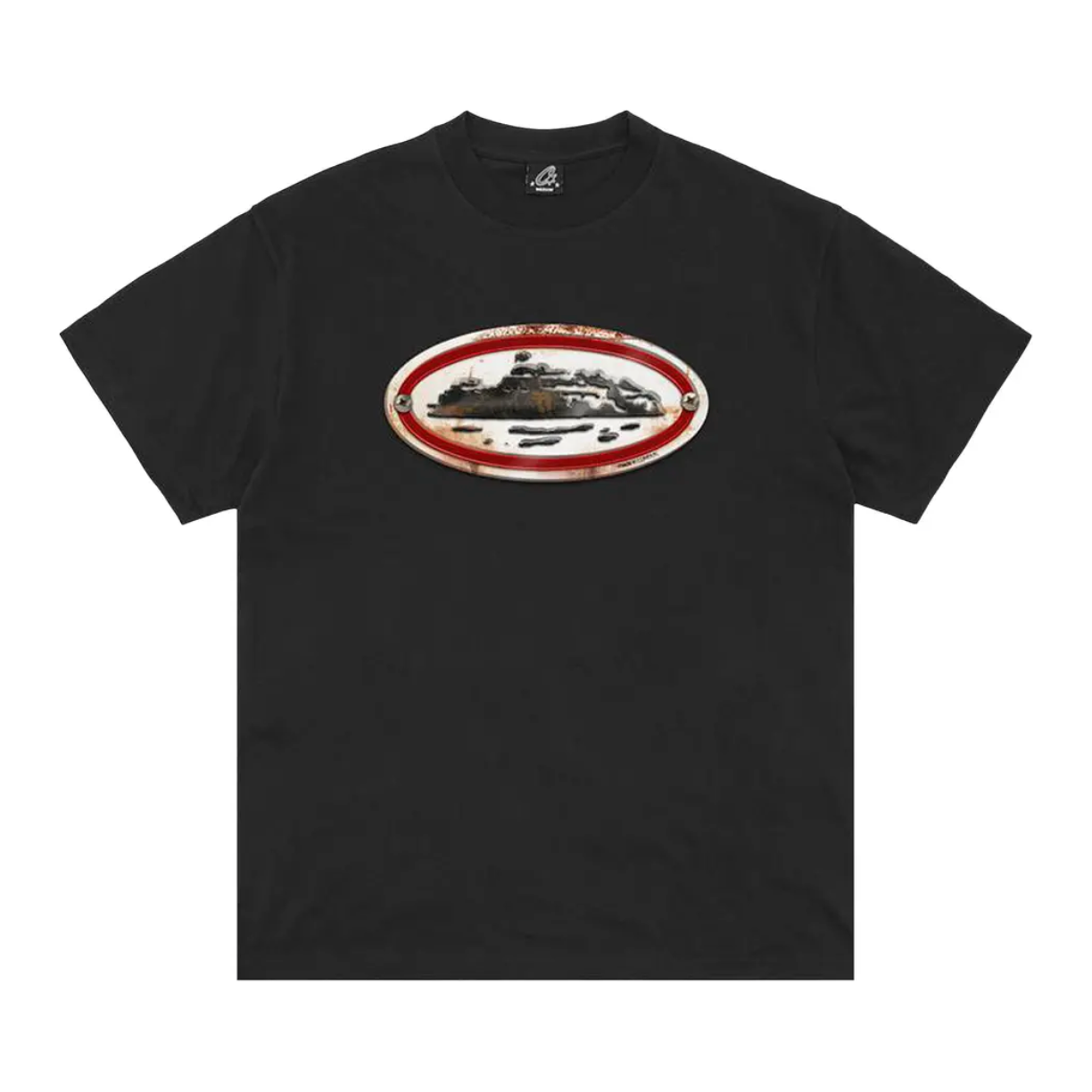 Corteiz Rusty Alcatraz Tee Black