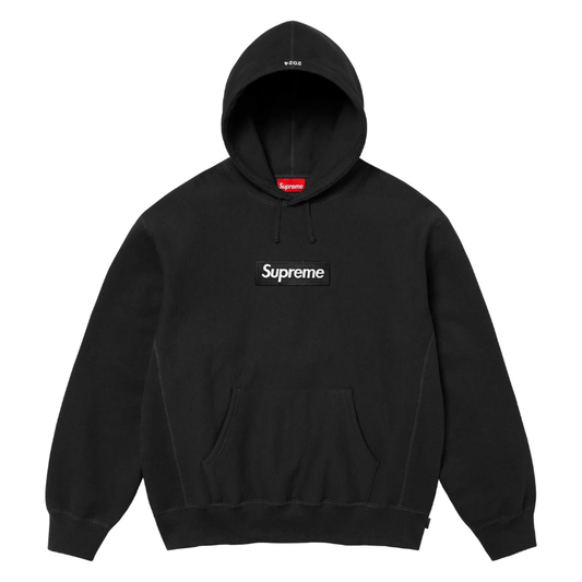 Supreme Box Logo Hooded Sweatshirt (FW24) Black