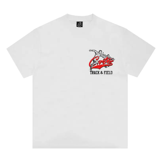 Corteiz Track And Field Tee White