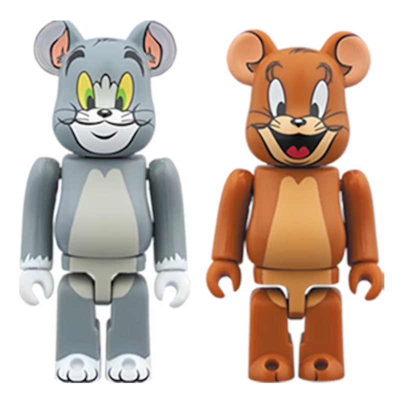 Bearbrick Tom & Jerry 2 Pack 100% Multi