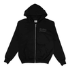 Broken Planet Basics Zip-Up Hoodie Midnight Black