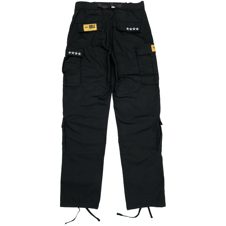 Corteiz 5 Starz Special Edition Black Guerillaz Cargo Pant Black by Corteiz from £195.00