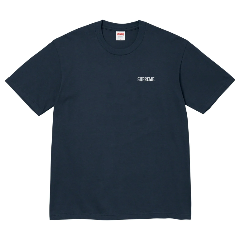 Supreme Fighter Tee Navy by Supreme from £95.00