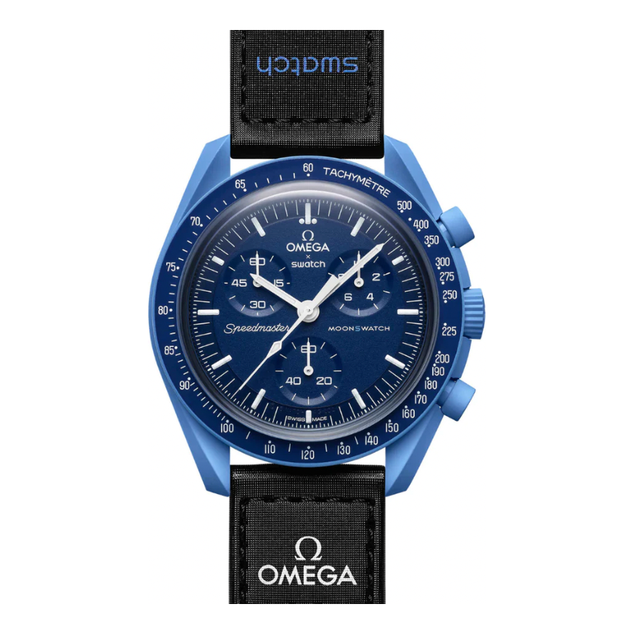 Swatch x Omega Bioceramic Moonswatch Mission to Neptune SO33N100 by Swatch from £318.99