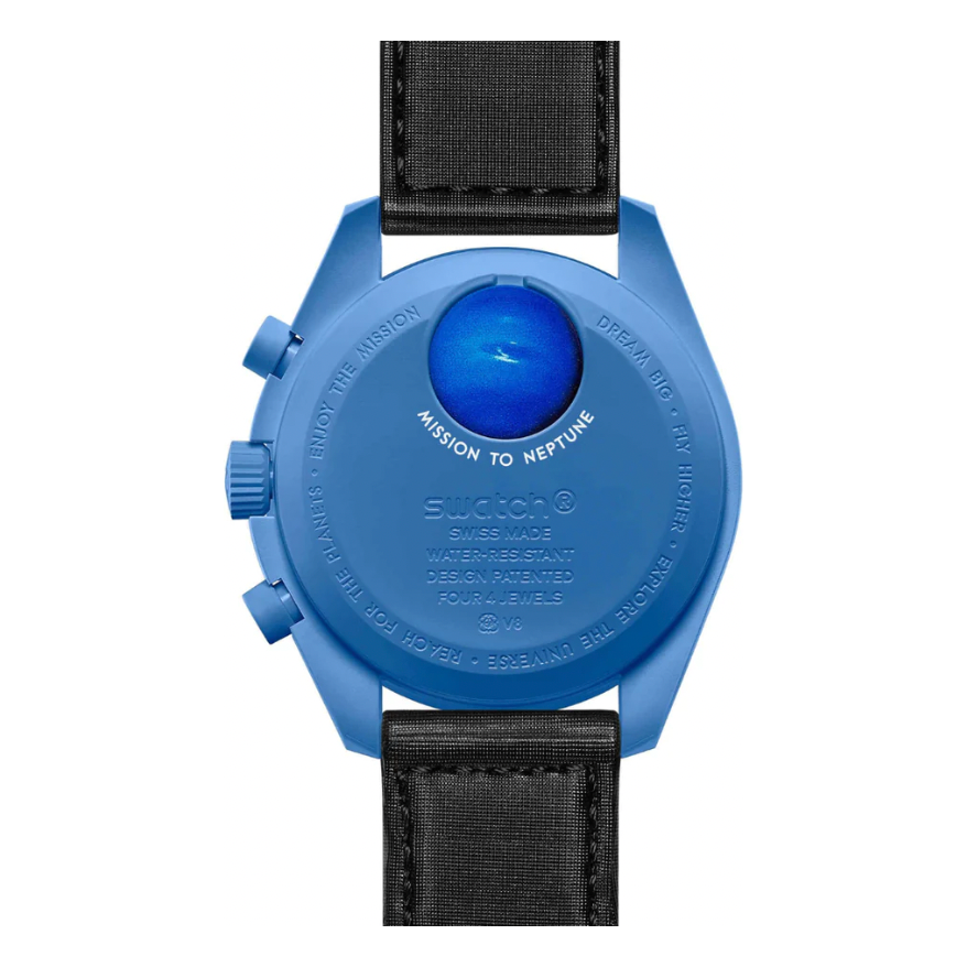 Swatch x Omega Bioceramic Moonswatch Mission to Neptune SO33N100 by Swatch from £318.99