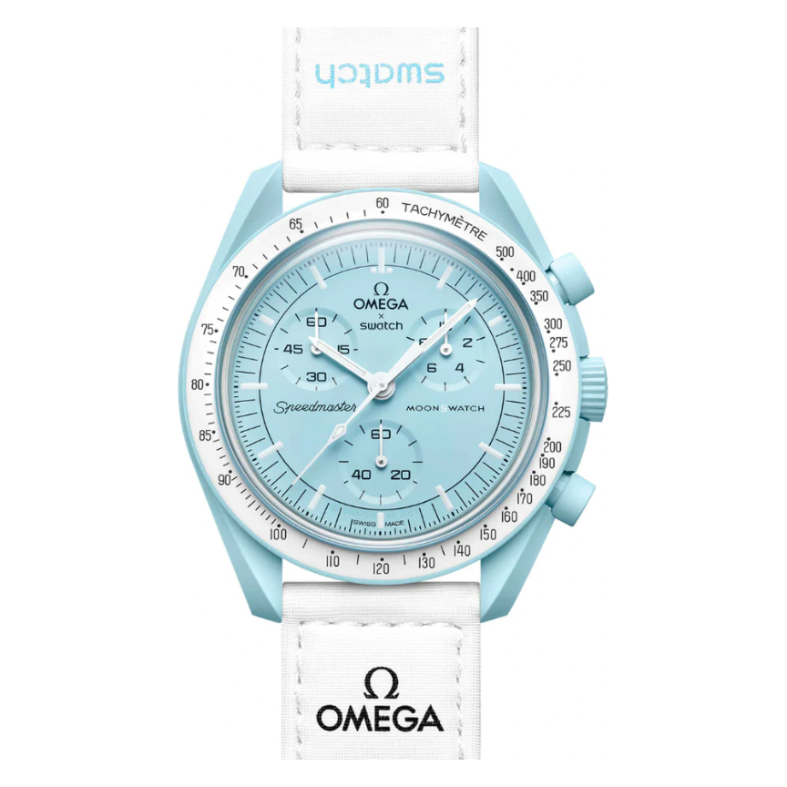 Swatch x Omega Bioceramic Moonswatch Mission to Uranus by Swatch from £310.00