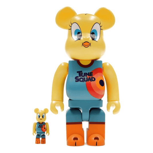 Bearbrick Space Jam: A New Legacy Tweety 100% & 400% Set by Bearbrick in Clothing Accessories. Available at KershKicks for £125.00. A must-have for fans of Bearbrick looking to elevate their style with this Accessories.